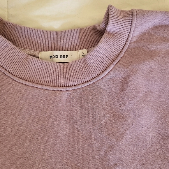 Cute Oversized Peplum Sweatshirt - Picture 3 of 3